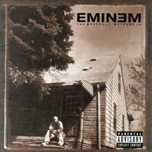 the album cover for Eminem - The Marshall Mathers LP