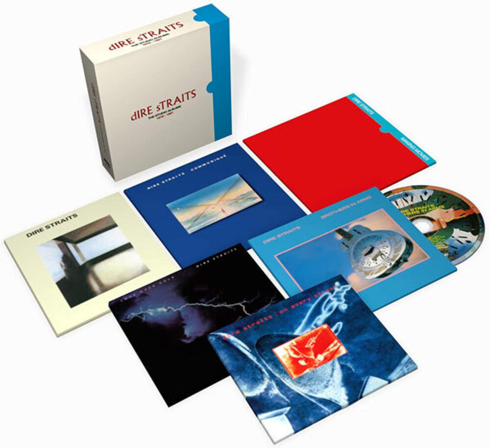 the album cover for Dire Straits - Studio Albums 1978-1991 [6CD Box Set]