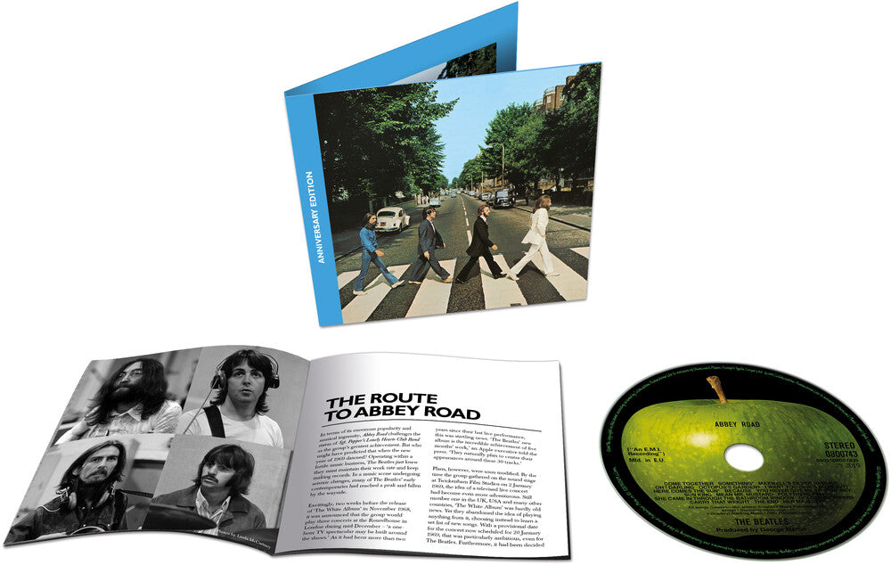the album cover for The Beatles - Abbey Road Anniversary (1CD)