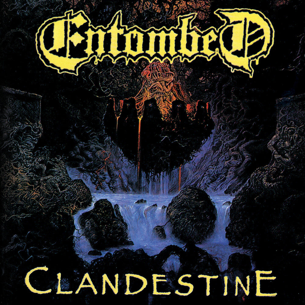 the album cover for Entombed - Clandestine [Digipak]