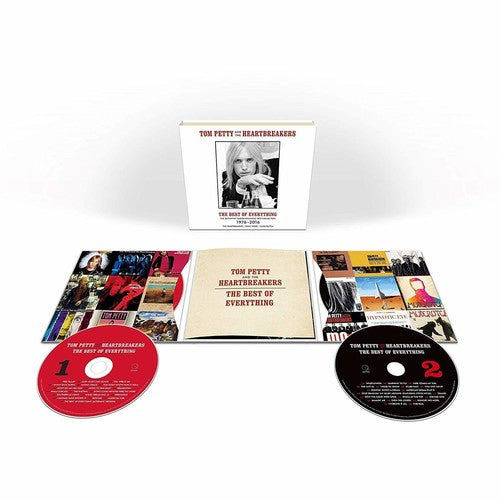 the album cover for Tom Petty - The Best Of Everything: The Definitive Career Spanning Hits Collection [2CD]