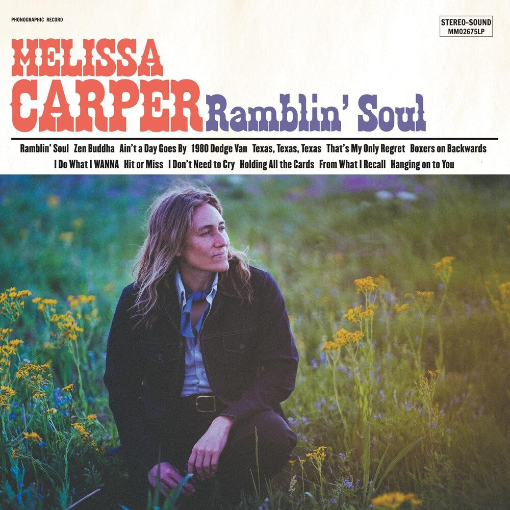 the album cover for Melissa Carper - Ramblin' Soul [LP]