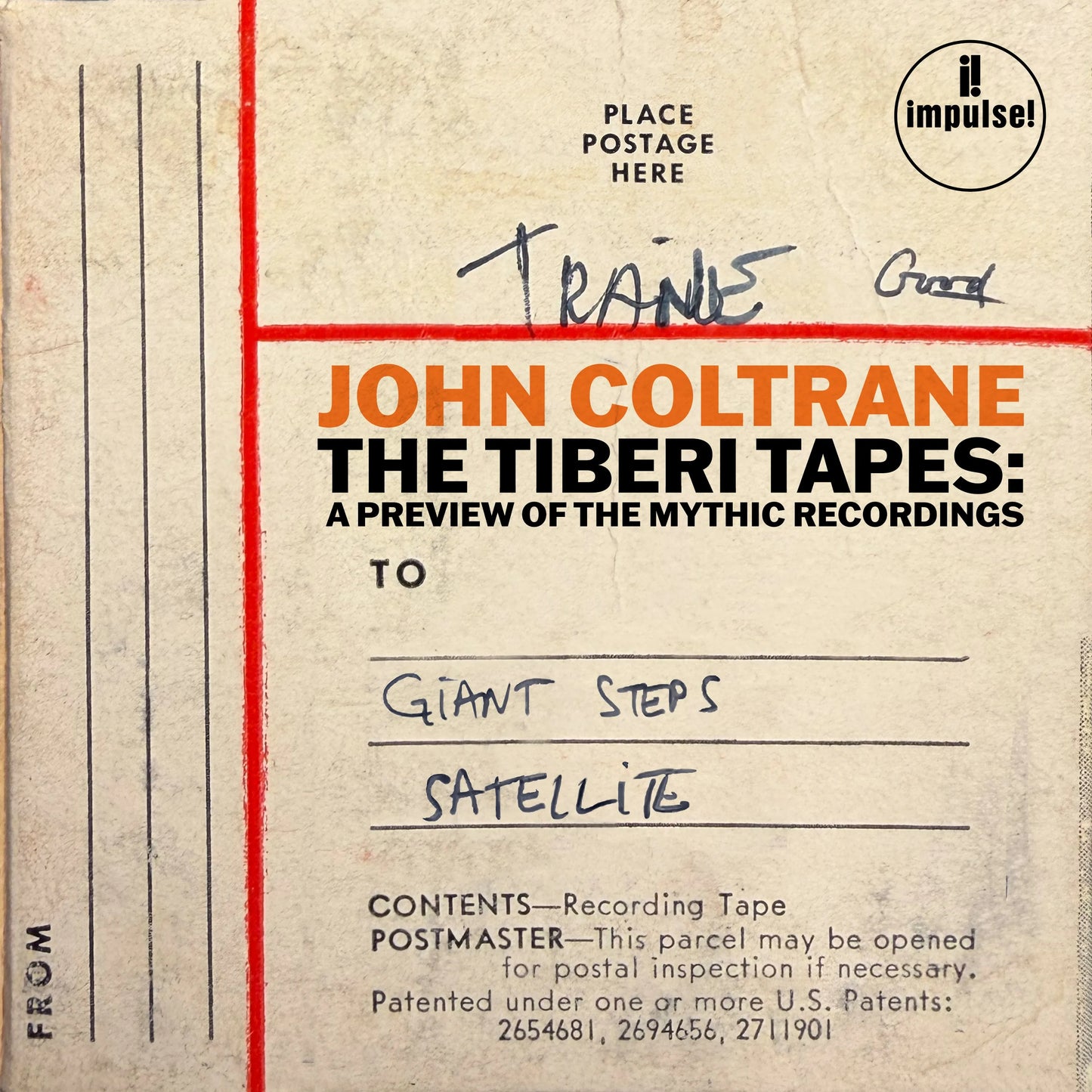 COLTRANE,JOHN - TIBERI TAPES: A PREVIEW OF THE MYTHIC RECORDINGS
