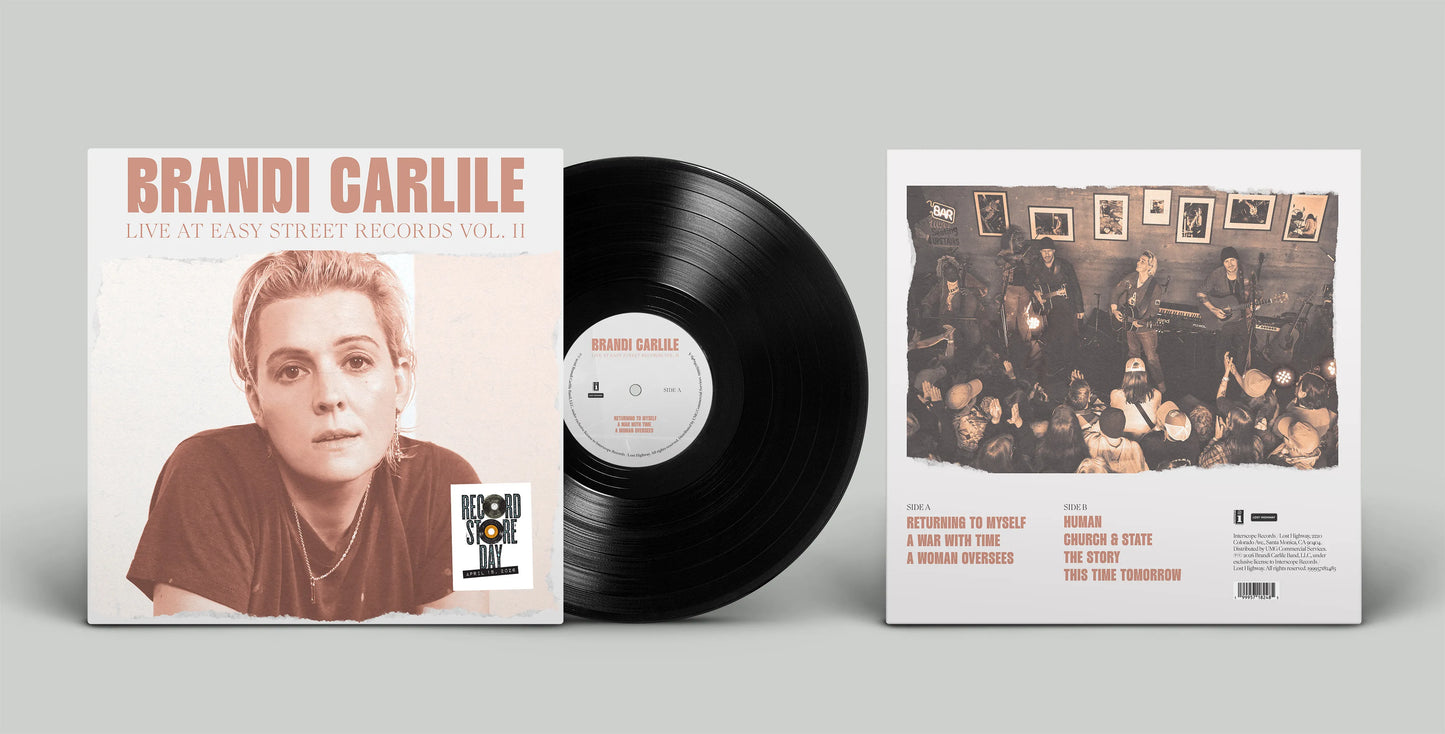 CARLILE,BRANDI - LIVE AT EASY STREET RECORDS, VOL. II