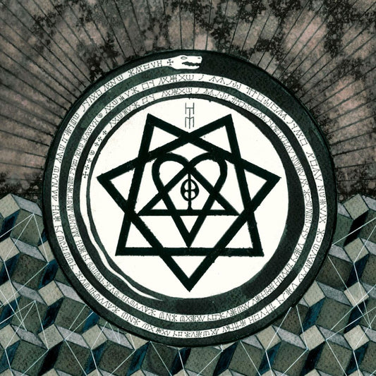 the album cover for HIM - Tears On Tape