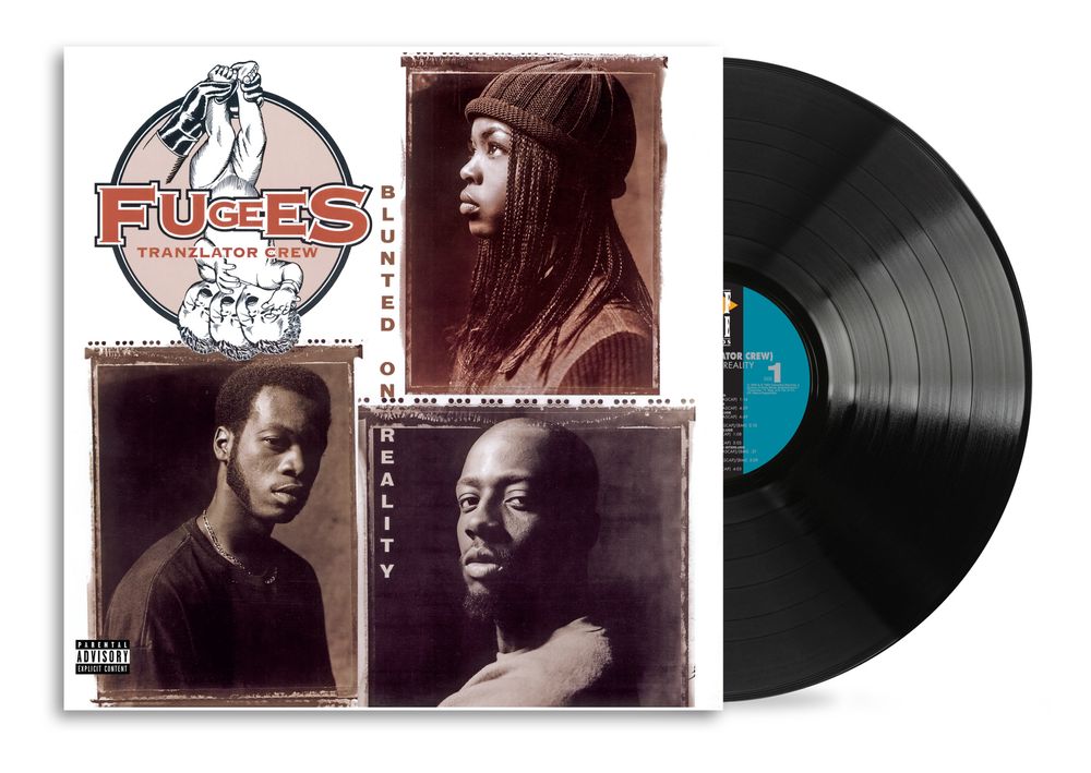 the album cover for Fugees - Blunted On Reality