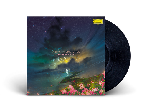 the album cover for Yu-Peng Chen - A Day in Sketches - Colors of Time [Indie Exclusive Night Sky]
