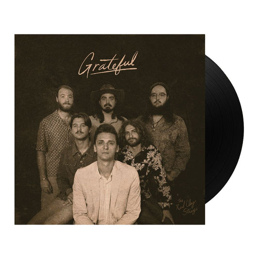 the album cover for The Red Clay Strays - Grateful [Black Opaque]