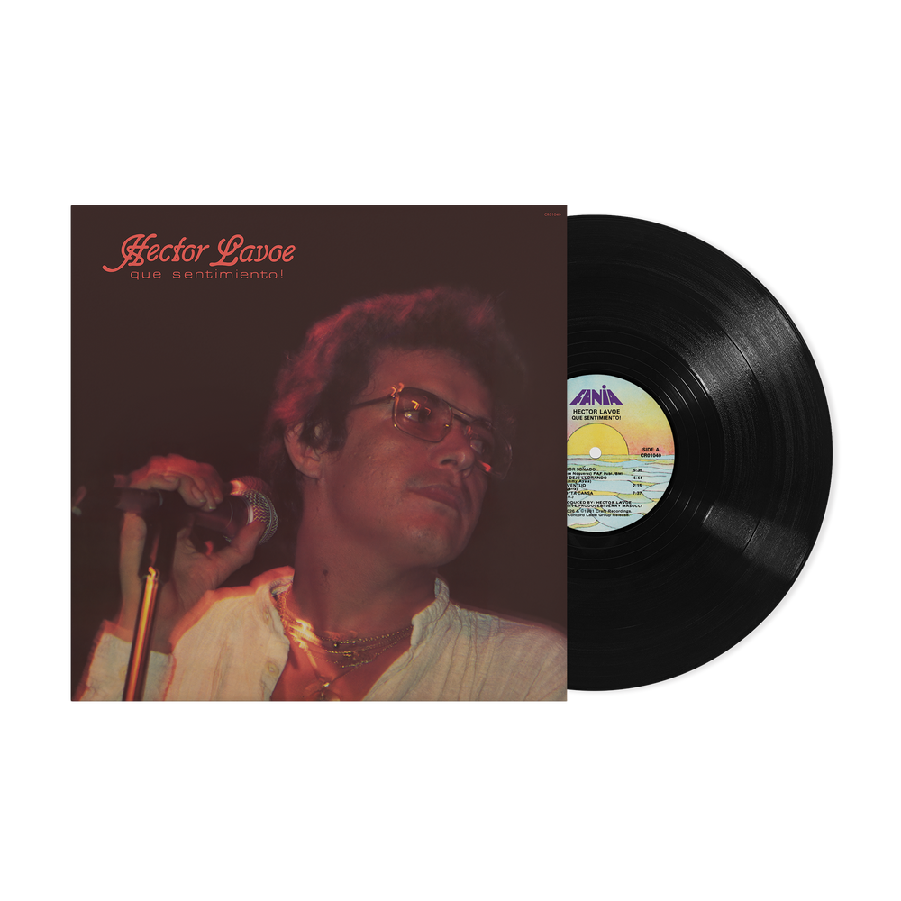 the album cover for Héctor Lavoe - Que Sentimiento! [180g Black]