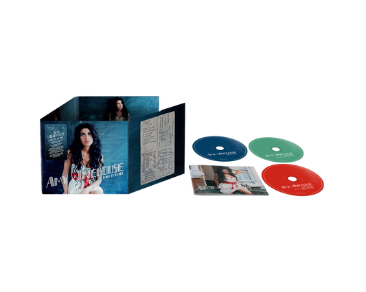 the album cover for Amy Winehouse - Back To Black - 20th Anniversary [Deluxe 3 CD]