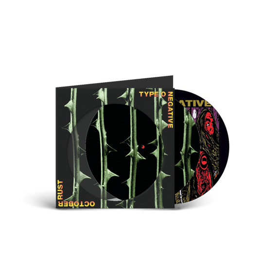 the album cover for Type O Negative - October Rust [Picture Disc, Brick & Mortar Exclusive]