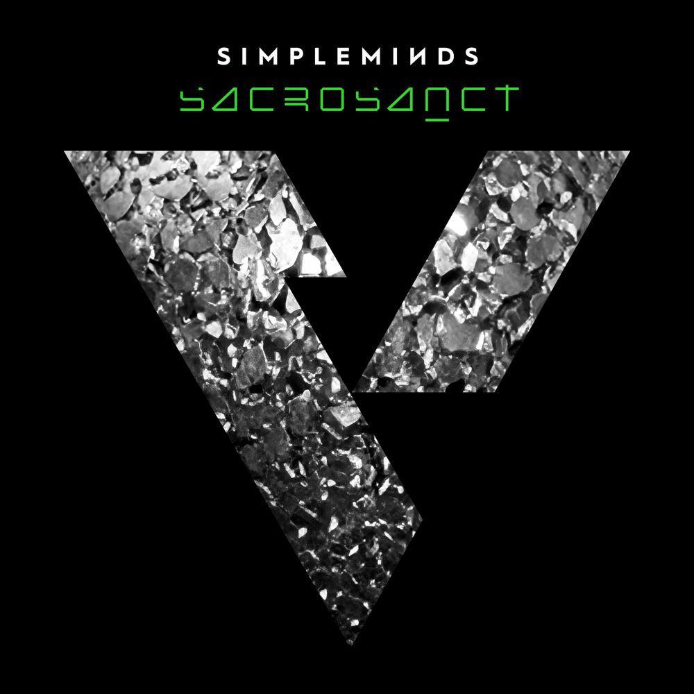 the album cover for Simple Minds - Sacrosanct