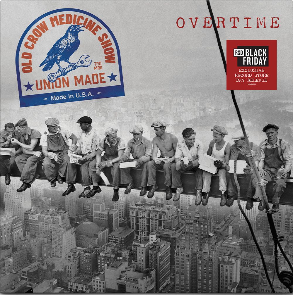 the album cover for Old Crow Medicine Show - Union Made: Overtime [RSD BF 2026]