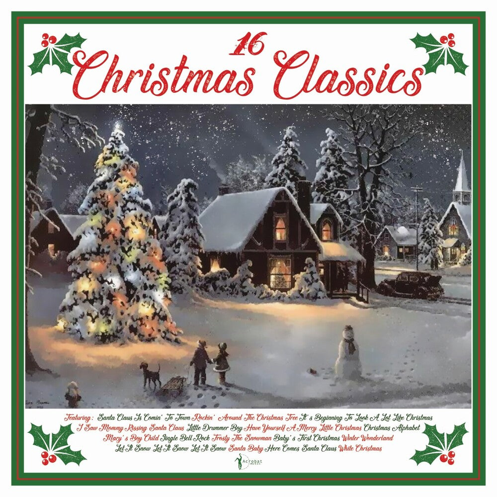 the album cover for 16 Christmas Classics / Various - 16 Christmas Classics / Various