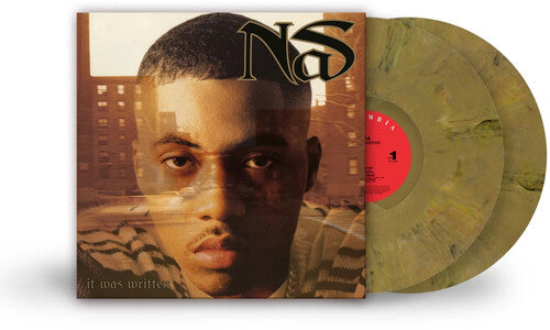 It Was Written - Gold & Black Marble Colored Vinyl [Import] - Nas Vinyl