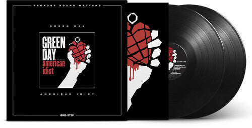 "American Idiot (20th Anniversary)" - (Indie Exclusive, Anniversary Edition, Black Color, One-Step Vinyl, 2 LP) - Green Day