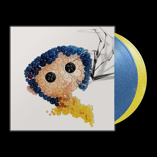 PRE ORDER: " Coraline (Original Soundtrack)" - (Indie Exclusive, Blue & Yellow Colored Vinyl, 2 LP) - Bruno Coulais