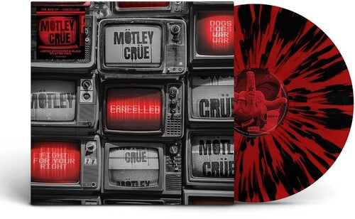 "Cancelled" [Explicit Content] - (Extended Play, Colored Vinyl, Red, Black, LP) - Motley Crue