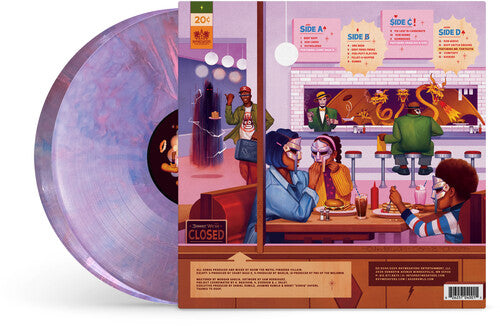 "Mm..Food (20th Anniversary) Sweet Tart" - (Parental Advisory Explicit Lyrics, Colored Vinyl, Purple, Anniversary Edition, 2 LP) - MF Doom