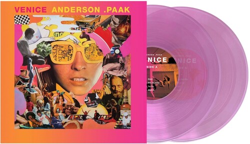 "Venice (IEX)" - (Parental Advisory Explicit Lyrics, Indie Exclusive, Clear Purple Colored Vinyl, Limited Edition, 2 LP) - Anderson Paak