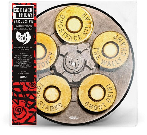 RSD Exclusive:  "Set The Tone (guns & Roses)" - (RSD Exclusive, Picture Disc Vinyl, 2 LP) - Ghostface Killah