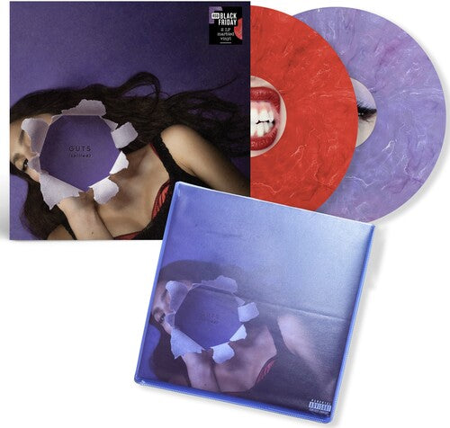 RSD Exclusive: "GUTS (spilled)" - (RSD Exclusive, Special Edition Red & Blue Marble Colored Vinyl, Gatefold Jacket, 2 LP) - Olivia Rodrigo