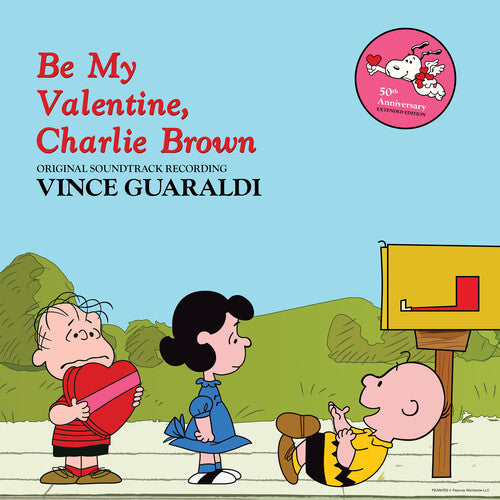 "Be My Valentine, Charlie Brown" - (Black Color Vinyl, LP) - Vince Guaraldi