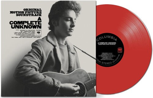 PRE ORDER: "A Complete Unknown (Original Soundtrack)" - (Red Color Vinyl, LP) - Timothee Chalamet