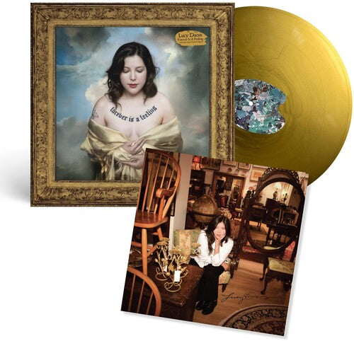 PRE ORDER: "Forever Is A Feeling (IEX)" - (Autographed / Star Signed, Indie Exclusive, Limited Edition, Gold Colored Vinyl, LP) Lucy Dacus