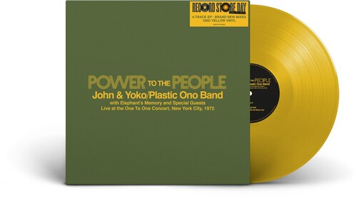Power To The People: Live at the One To One Concert, New York City  1972
