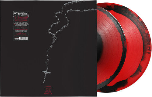 PRE ORDER: "Three Cheers For Sweet Revenge (IEX)" - (Parental Advisory Explicit Lyrics, Indie Exclusive, Deluxe Edition, Colored Vinyl, Red, 2 LP) - My Chemical Romance
