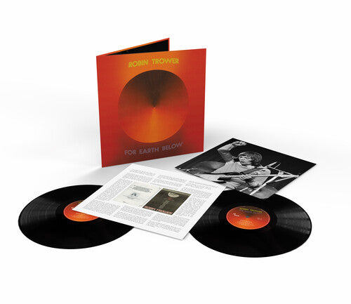 PRE ORDER: "For Earth Below - 50th Anniversary Edition" - (Anniversary Edition, Black Color Vinyl, Media Booklet, 2 LP) - Robin Tower