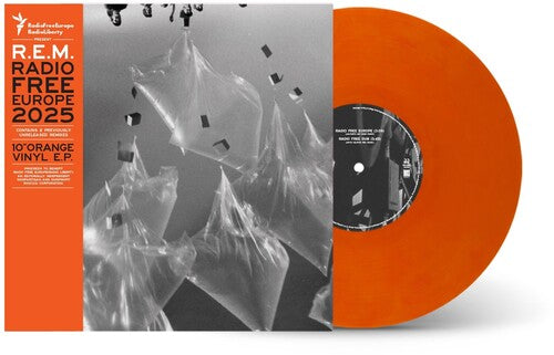 PRE ORDER: "Radio Free Europe 2025 (IEX)" - (Indie Exclusive, Limited Edition, 10-Inch Vinyl, Orange Colored Vinyl, LP) - R.E.M.