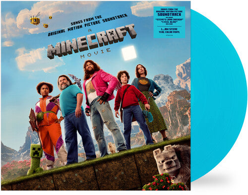 PRE ORDER: "A Minecraft Movie (Songs from the Original Motion Picture Soundtrack)" - (Teal Colored Vinyl, LP) - Various Artists