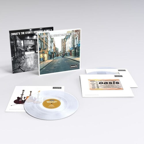 PRE ORDER: "What's The Story) Morning Glory? (IEX)" - (Indie Exclusive, Clear Vinyl, Deluxe Edition, Anniversary Edition, 3 LP) - Oasis