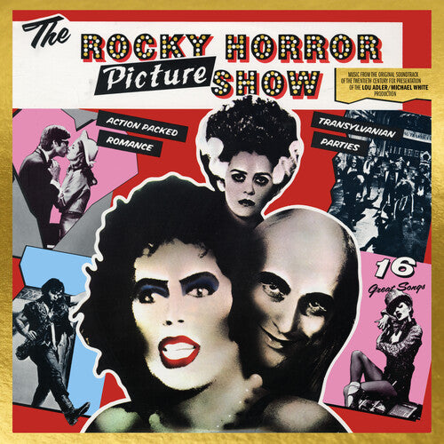 "The Rocky Horror Picture Show" - (Colored Vinyl, Red, Gold, Anniversary Edition, LP) - Original Soundtrack
