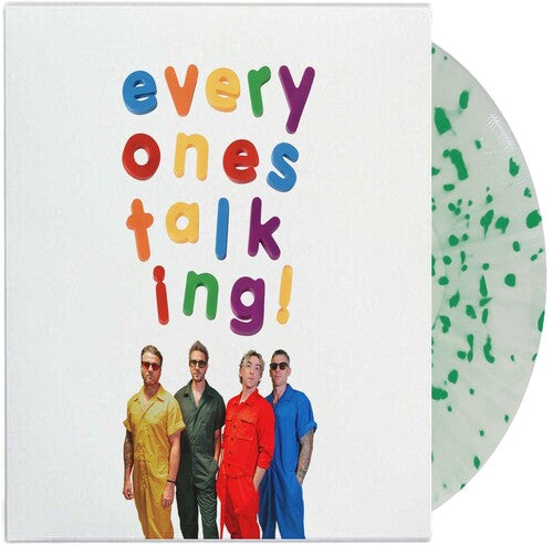 PRE ORDER: "Everyone's Talking! (IEX)" - (Parental Advisory Explicit Lyrics, Indie Exclusive, Colored Vinyl, White, Green, LP) - All Time Low