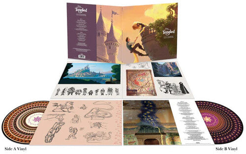 "Songs From Tangled (Original Soundtrack)" - (Limited Edition, Zoetrope, 2 LP) - Mandy Moore