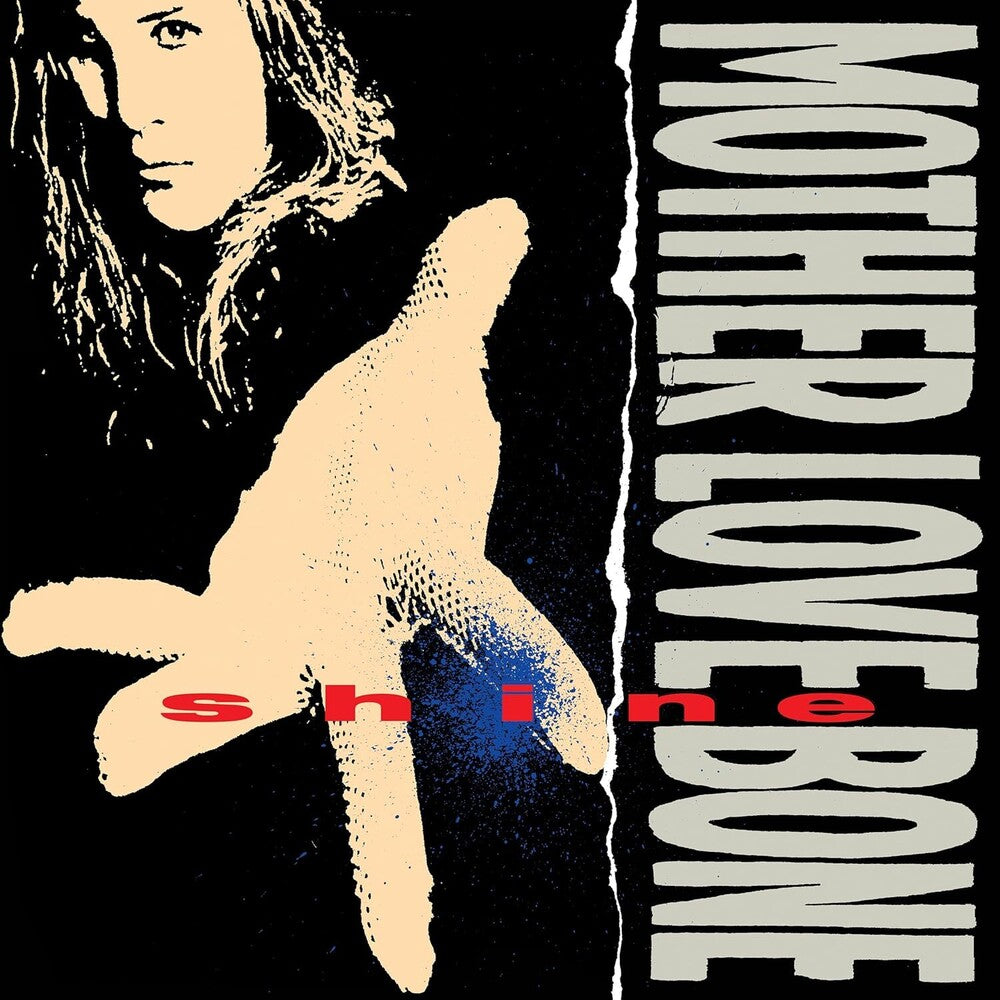 the album cover for Mother Love Bone - Shine [Black LP]