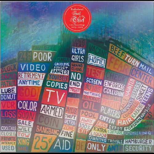 PRE ORDER: "Hail To The Thief (Live Recordings 2003-2009)" - (Indie Exclusive, Colored Vinyl, Red, LP) - Radiohead