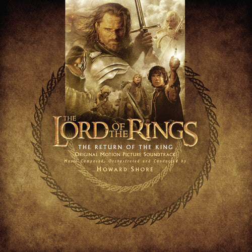 PRE ORDER: " Lord Of The Rings: The Return Of The King (IEX)" - (Indie Exclusive, Clear Vinyl, 2 LP) - Howard Shore
