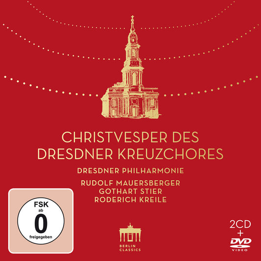 the album cover for Dresdner Kreuzchor - Christvesper Des Dresdner Kreuzchores