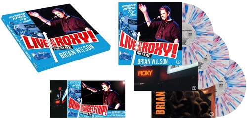 PRE ORDER: "Live at the Roxy Theatre (IEX)" - (Colored Vinyl, White, Indie Exclusive, 3 LP) - Brian Wilson
