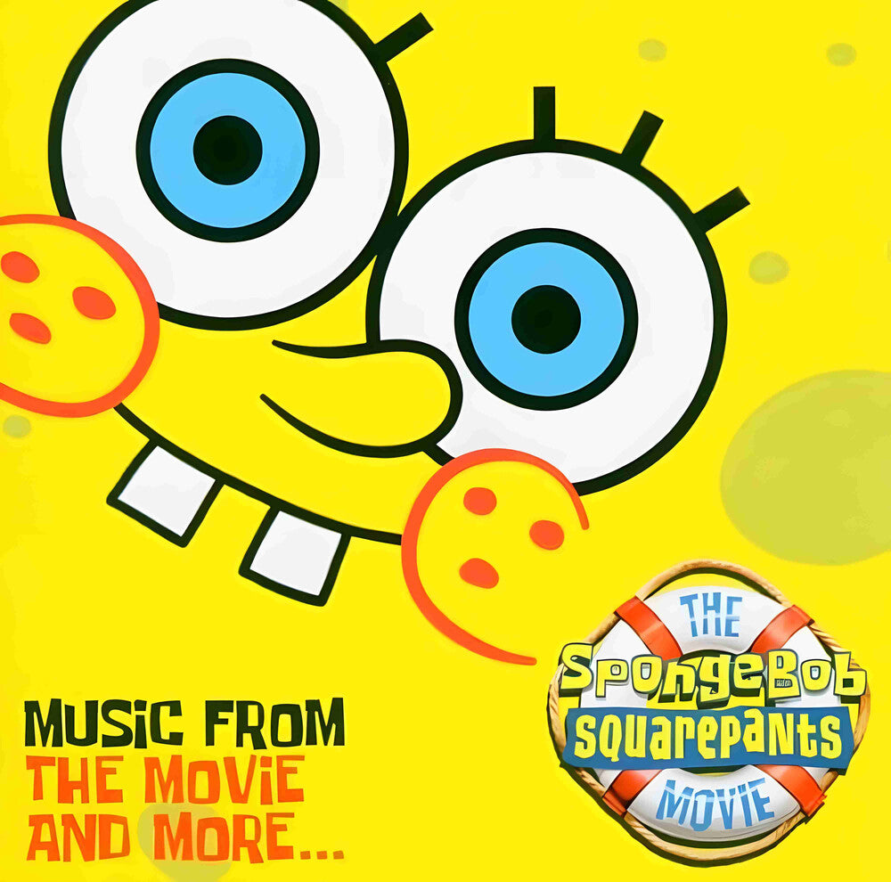 the album cover for Spongebob Squarepants Movie O.S.T. - Spongebob Squarepants Movie O.S.T. [Yellow Colored Vinyl]