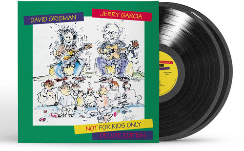 PRE ORDER: "Not for Kids Only" - (Deluxe Edition, Black Color Vinyl, 2 LP) - Jerry Garcia
