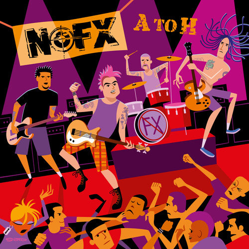 PRE ORDER: "A to H" - (Parental Advisory Explicit Lyrics, Black Color Vinyl, LP) - NOFX