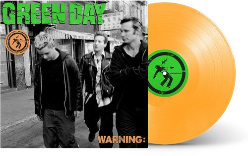 PRE ORDER: "Warning" - (Limited Edition, Deluxe Edition, Colored Vinyl, Orange, Anniversary Edition, LP) - Green Day
