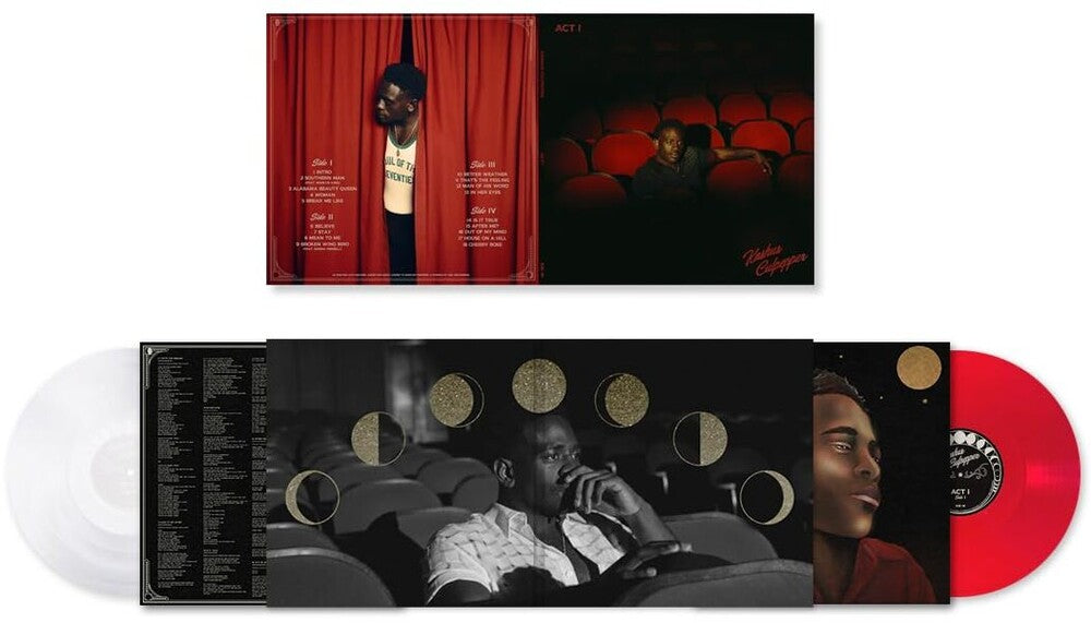 the album cover for Kashus Culpepper - Act I [Clear Red Vinyl]