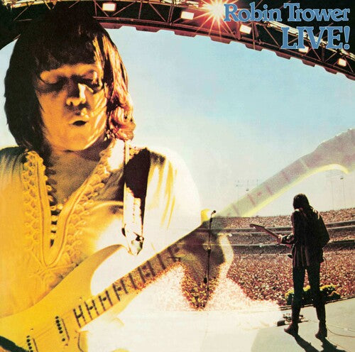 PRE ORDER: "Robin Trower Live! 50th Anniversary Edition" - (Anniversary Edition, Black Color Vinyl, 2 LP) - Robin Trower