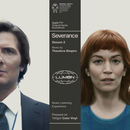 PRE ORDER: "Severance: Season Two" - (Clear Vinyl, 140 Gram Vinyl, Booklet, Gatefold LP Jacket, Photo / Photo Card, LP) - Theodore Shapiro